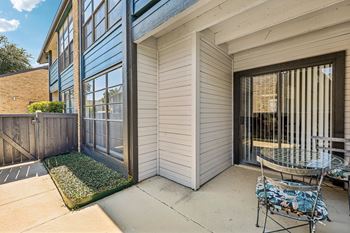 Private patio or balcony